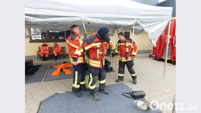 Tag der offenen Tür bei der Stützpunktfeuerwehr. hai
