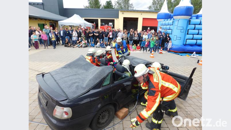 Tag der offenen Tür bei der Stützpunktfeuerwehr. hai