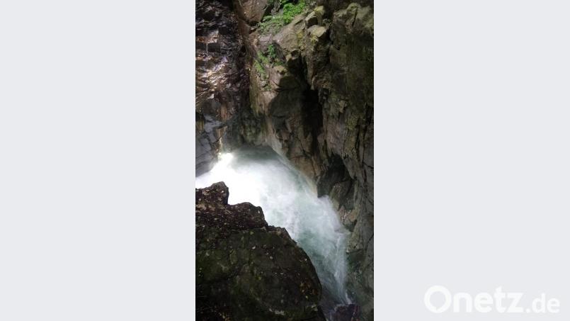 Blick in die  Gilfenklamm unweit von Sterzing: eines der schönsten Naturschauspiele im Alpenraum. Thomas Dobler