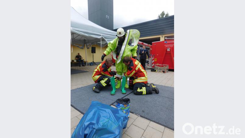 Tag der offenen Tür bei der Stützpunktfeuerwehr. hai