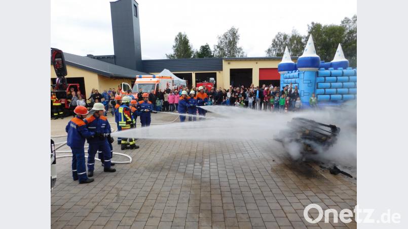 Tag der offenen Tür bei der Stützpunktfeuerwehr. hai