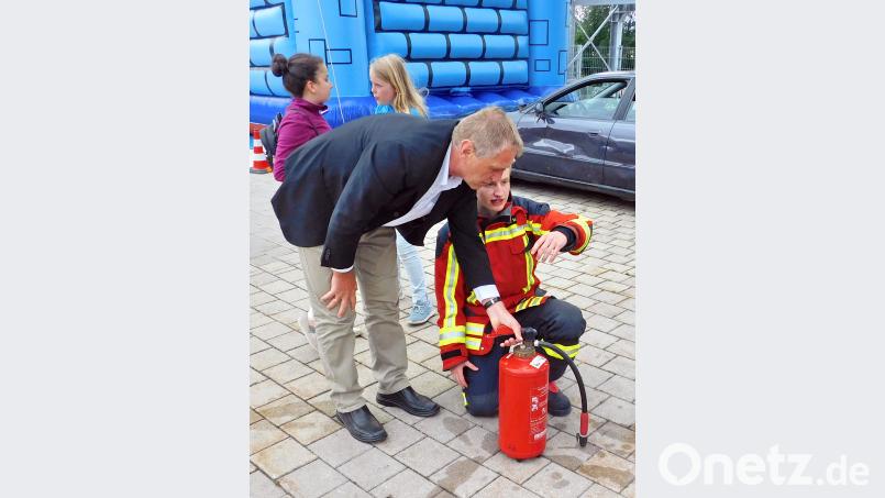 Tag der offenen Tür bei der Stützpunktfeuerwehr. hai