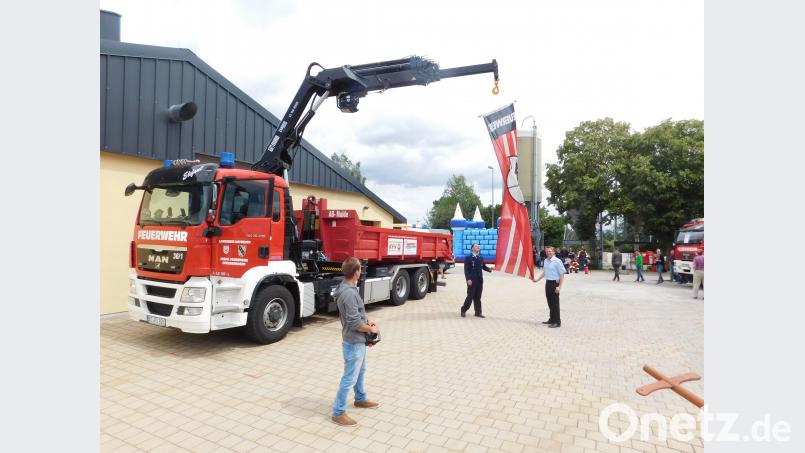 Tag der offenen Tür bei der Stützpunktfeuerwehr. hai
