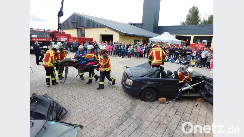 Tag der offenen Tür bei der Stützpunktfeuerwehr. hai