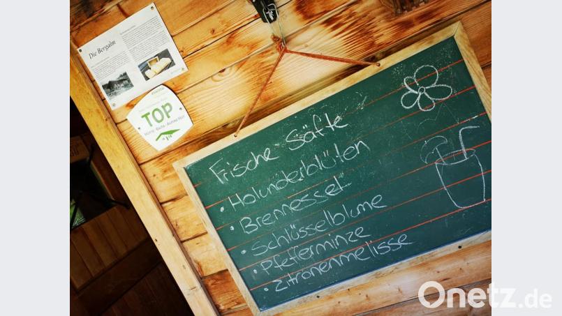 Eine besondere Spezialität auf der Bergalm im Jaufental sind die frischen Säfte. Thomas Dobler