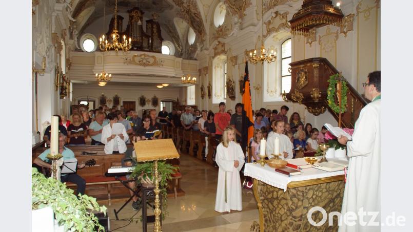 Wallfahrergottesdienst in der Kreuzbergkirche Plexstein. mmj
