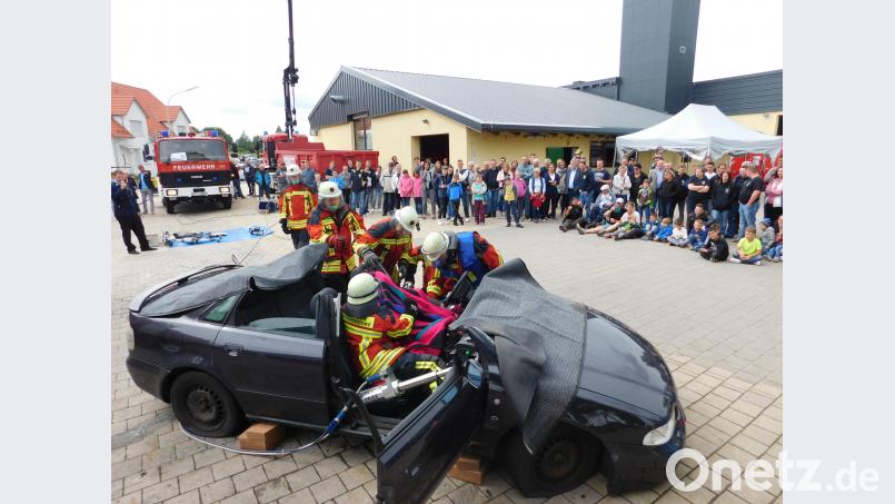 Tag der offenen Tür bei der Stützpunktfeuerwehr. hai