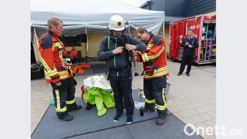 Tag der offenen Tür bei der Stützpunktfeuerwehr. hai