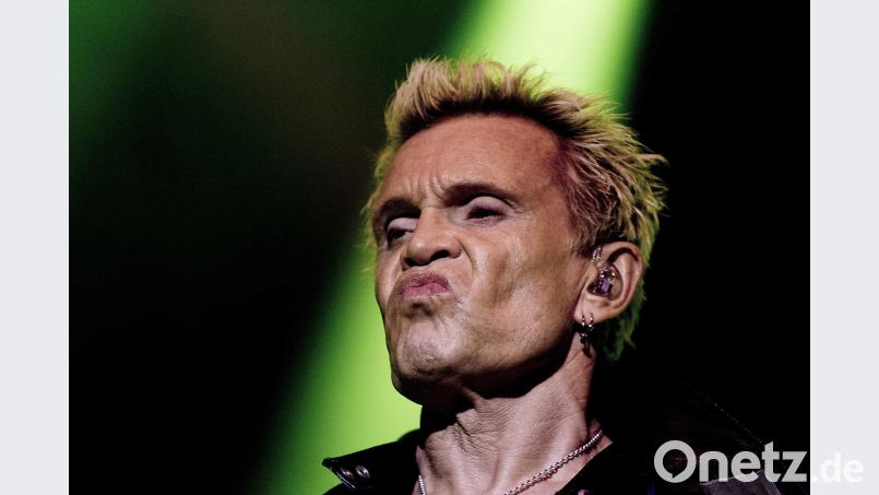 Billy Idol wird am Dienstagabend in Regensburg nicht auf der Bühne stehen. Paul Bergen