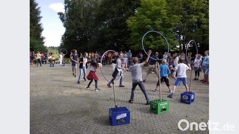 Beim großen Quidditch-Spiel mussten sowohl Lehrer als auch Schüler ihr Können beweisen. ebr