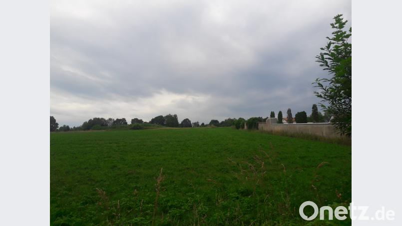 Neben dem Friedhof liegt das Baugebiet Esperngasse-Ost. Bild: msh