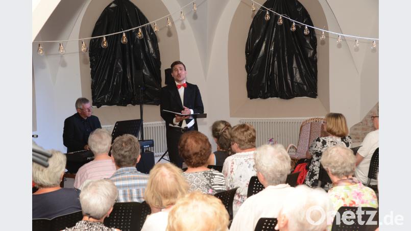Christoph Baierl in der Unterkirche. bey
