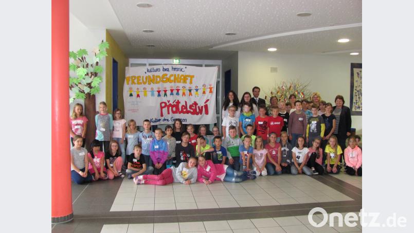 Kultur ohne Grenzen erleben Manteler Grundschüler und Schüler aus Bad Königswart am Montag in der Grundschule. sei