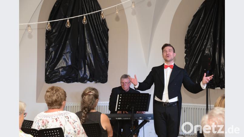 Christoph Baierl in der Unterkirche. bey