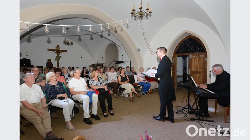 Christoph Baierl in der Unterkirche. bey