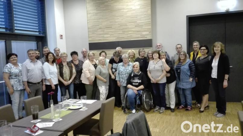 Treffen der Selbsthilfegruppen in Erbendorf: Mit dabei von rechts Theresia  Schwarz, Ramona Kriegler,  Michaela  Rinkl.  exb