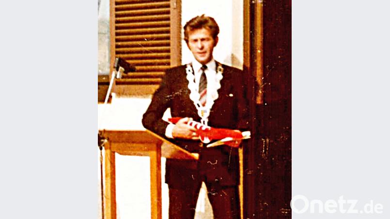 Bürgermeister Gerhard Sporer. ü