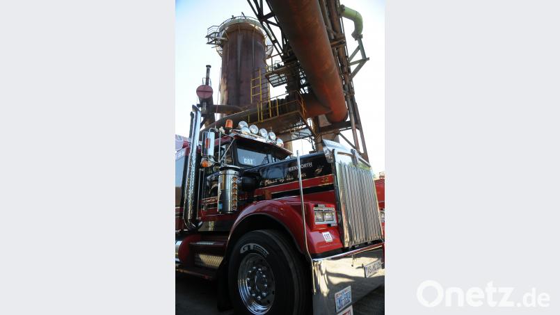 15-Liter-Truck am Hochofen. Bild: GF