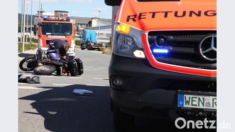 Die Unfallstelle in der Leimberger Straße. za