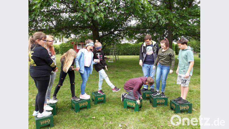 Teamgeist war beim Kooperationstag gefragt. exb