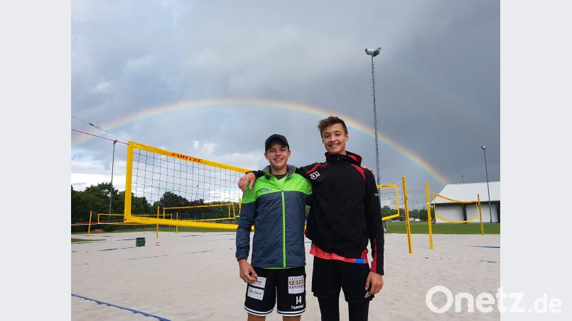 Marco Nanka und Julian Zoll starten für den Landesverband Bayern beim Bundespokal Beach vom 13. bis 15.Juli in Damp an der Ostsee. exb