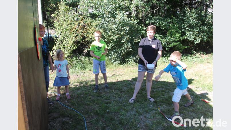Auch die Kinder kommen beim Dorffest auf ihre Kosten. pi