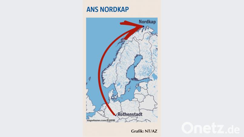 Von Rothenstadt ans Nordkap exb