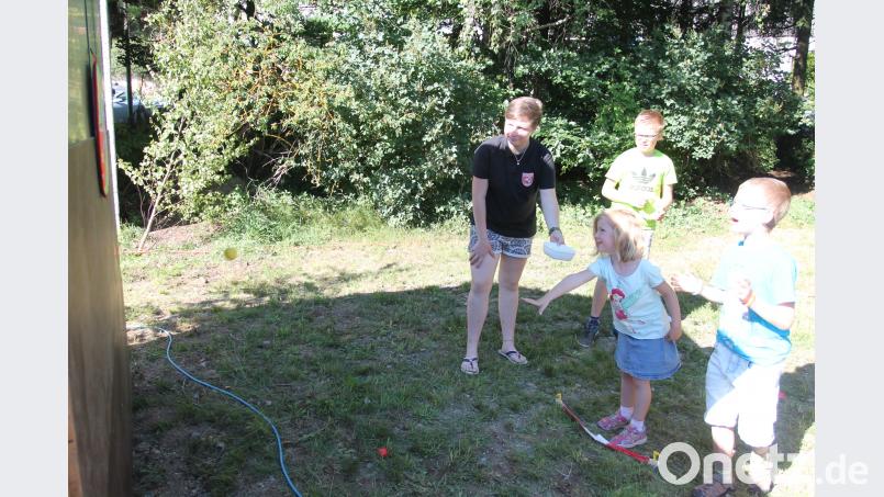 Auch die Kinder kommen beim Dorffest auf ihre Kosten. pi