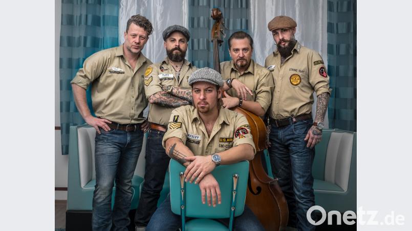 Evergreens aus den Fifties sind ihre Spezialität: „The ridin‘ dudes“ aus Österreich kommen nach Grafenwöhr. exb