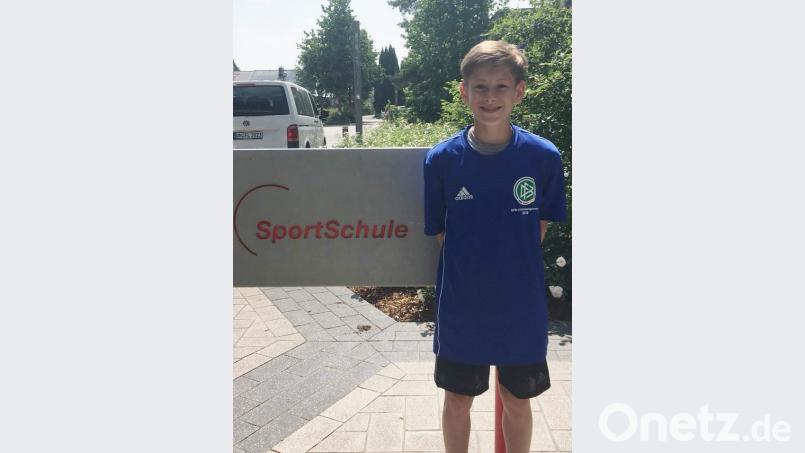 Josef Gottmeier aus Dietersdorf (Stadt Schönsee) wurde zum Länderpokalturnier an die DFB-Sportschule Kaiserau berufen. exb