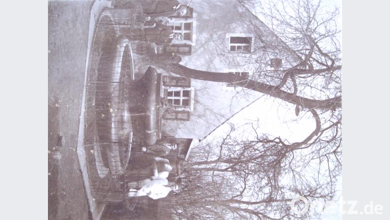 Der Springbrunnen Anfang der 1930er Jahre. njn