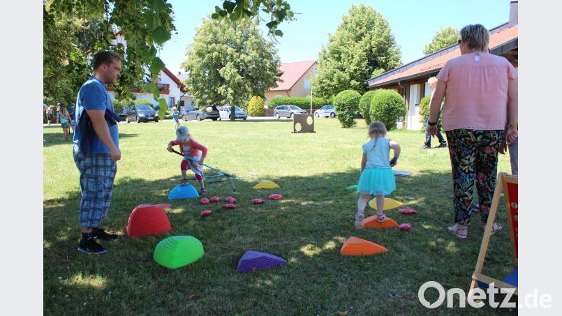Auch die Jüngsten haben Spaß bei den Spielen. (wec)