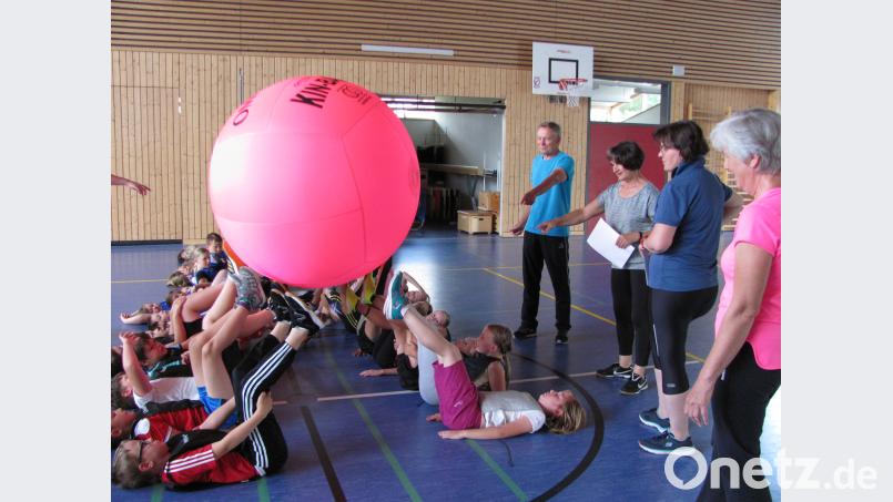 Der Ball ist ein echter Hingucker. sei