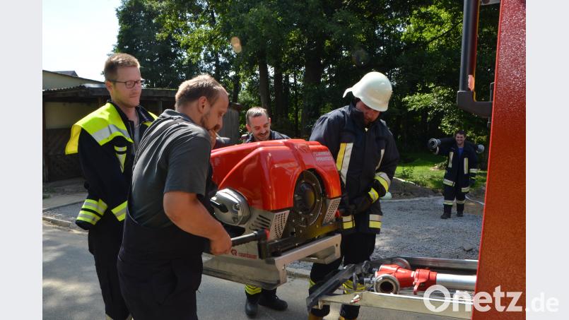 Explosion in einer Garage im Waidhauser Ortsteil Reichenau. dob