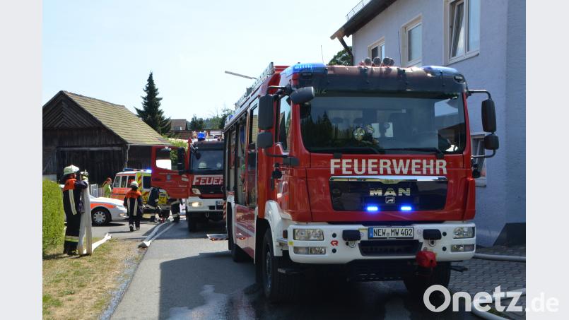Explosion in einer Garage im Waidhauser Ortsteil Reichenau. dob