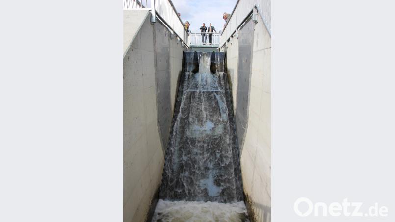 Seit März 2017 ist das neue Kraftwerk &quot;Eixendorf II&quot; an der Vorsperre bei Hillstett in Betrieb. Mardanow