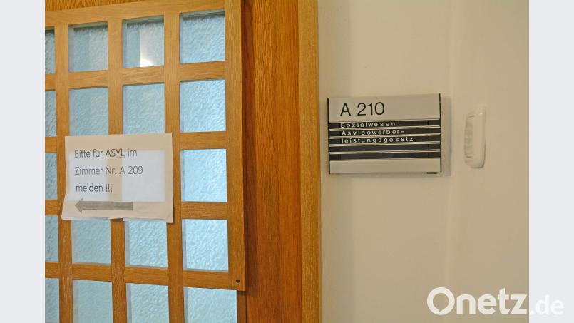 Der Arbeitsbereich Asyl am Landratsamt. Der Landrat sorgt sich um die Sicherheit der Mitarbeiter. Gabi Schönberger