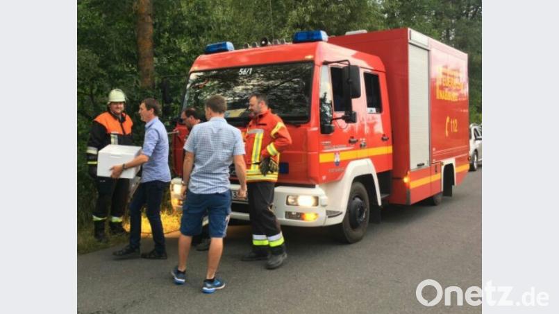 Mit Hilfe eines Passanten wurde die Python eingefangen und Zeno Bäumler übergeben. exb