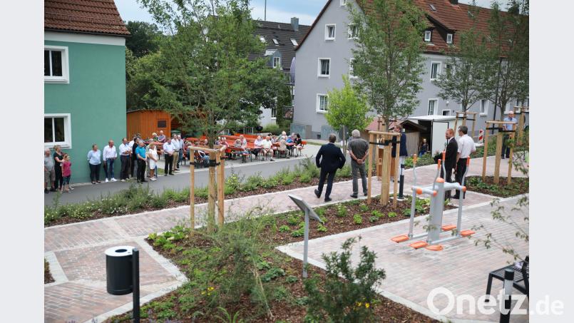 Gemeinsam mit den Anliegern werden die Turngartenstraße und der Vital-Park eingeweiht. NJN