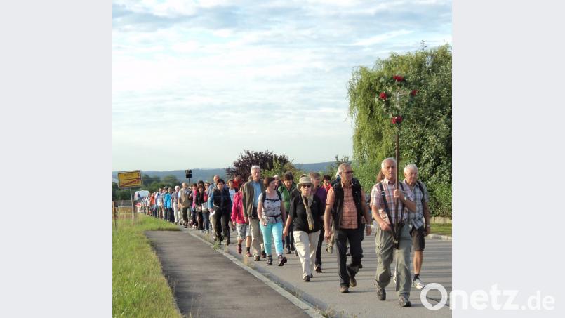 Sechs Stunden waren die Wallfahrer nach Amberg unterwegs. KSI
