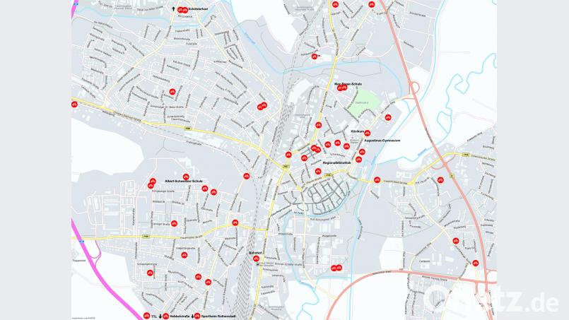 Fahrraddiebstähle in Weiden seit 1. Mai 2018 CA