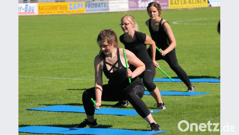 So vielfältig ist der FC Rieden: Beim Sommerfest stellten viele Ehrenamtliche im Verein die einzelnen Sparten vor. riw