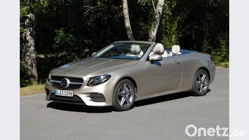 Mercedes E 300 Cabriolet: Luxuriöser Begleiter durch den Sommer. Michael Ascherl