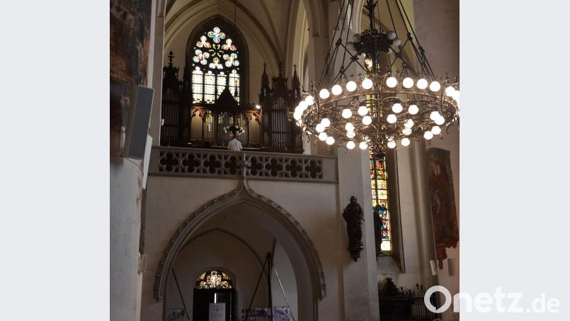 Blick zur Empore der St.-Nikolaus-Kirche. Die Orgel wurde 1884 von Martin Zaus erbaut. gjb