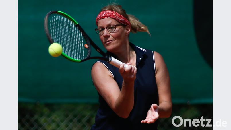 Elke Höhn (Bild) trumpfte an Nr. 1 auf: Sie gewann gegen die aktuelle bayerische Meisterin, Petra Apostopoulos. vem