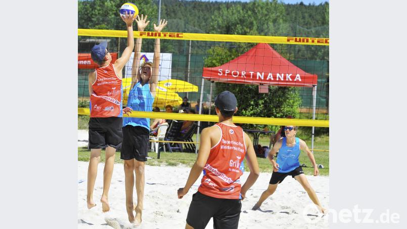 Bayerische Meisterschaft im Beachvolleyball in Schnaittenbach. ZG