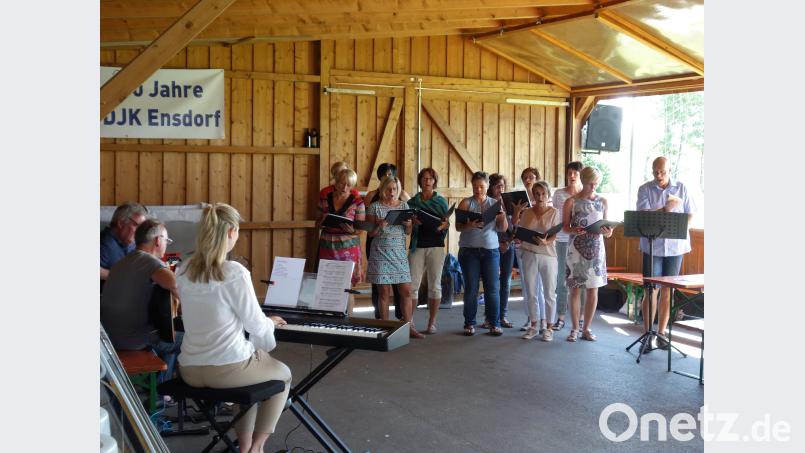 Die Band DJK-Spezial umrahmte den Gottesdienst musikalisch. tra