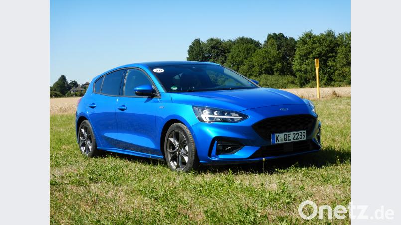 Markanter Auftritt: Der Ford Focus stellt sich selbstbewusst gegen Golf und Astra. Michael Ascherl