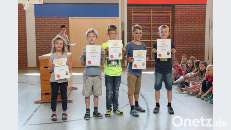 Die besten Leser der Grundschule Krummennaab. den