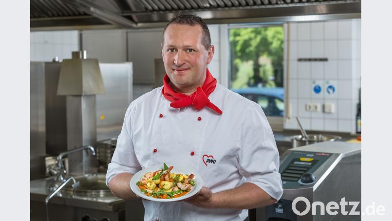 Thomas Fehlner versorgt die Bewohner und Mieter im AWO-Seniorenwohnzentrum Antonius in Kümmersbruck täglich mit frisch gekochten Gerichten. AWO-Seniorenwohnzentrum Antonius